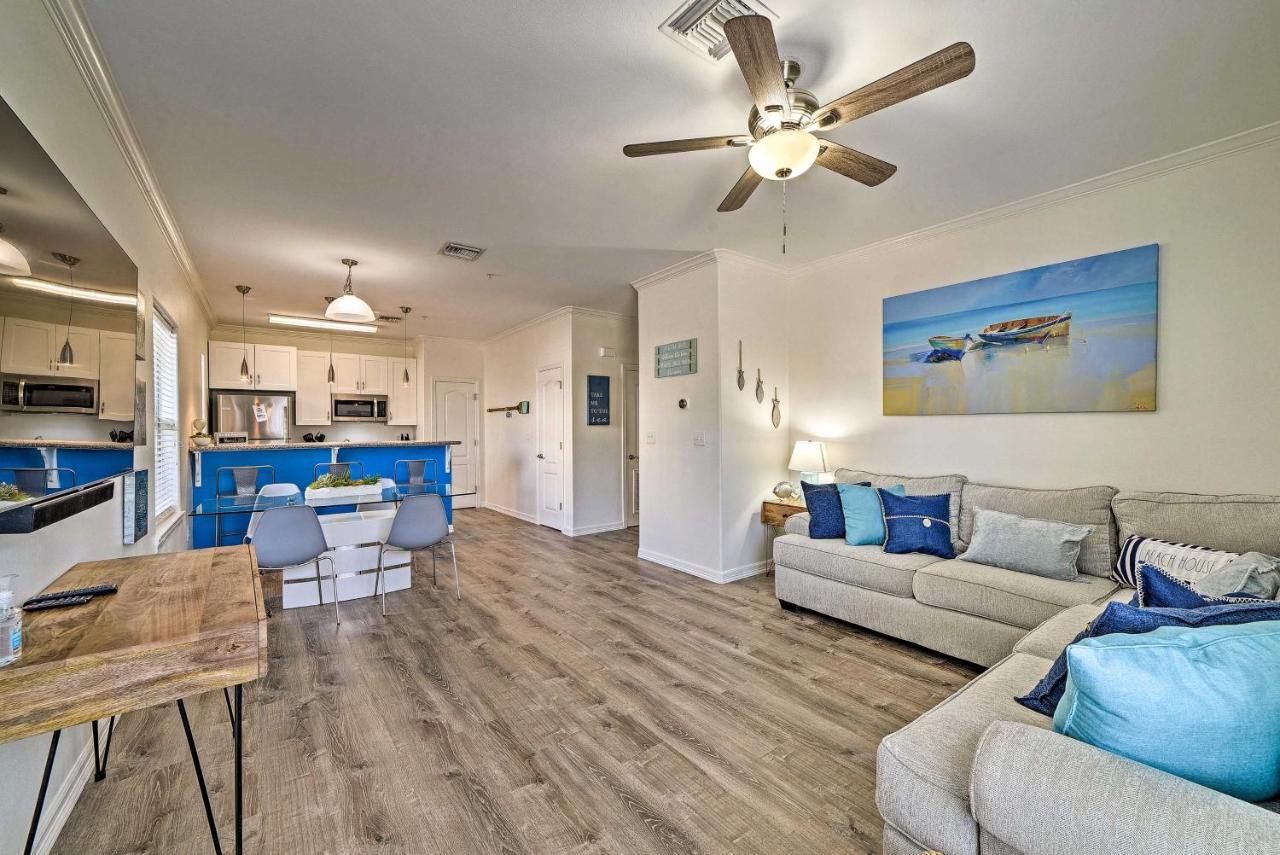Modern Island Condo With Pool Steps To The Beach! South Padre Island Esterno foto