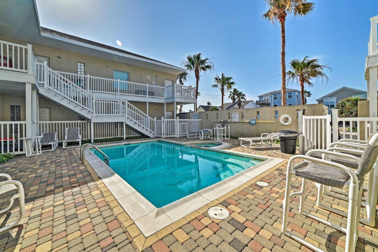 Modern Island Condo With Pool Steps To The Beach! South Padre Island Esterno foto